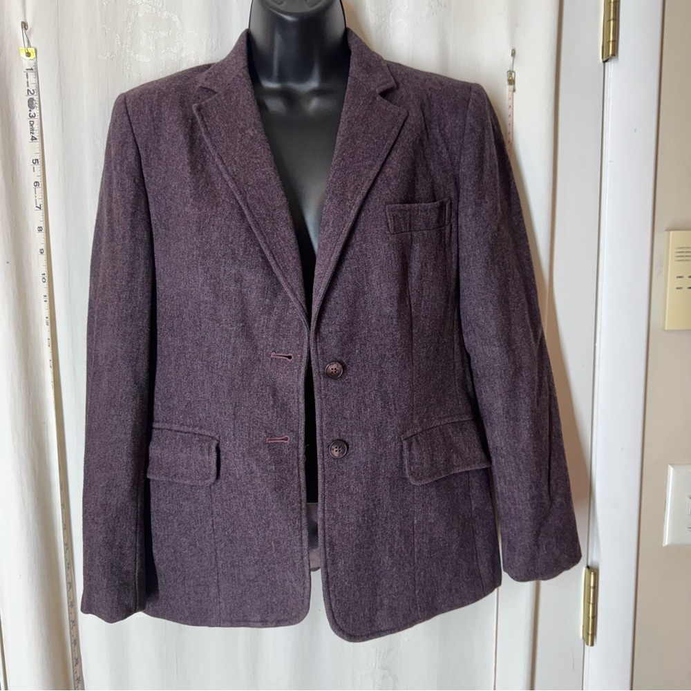 Vintage Evan Picone Plum Blazer